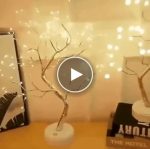 Csillámló, fénylő fa – video