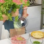 4 az 1-ben kézi elektromos zöldségszeletelő – video