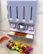 Függeszthető fűszer- és ízesítő-tartó – fúrás nélkül – video