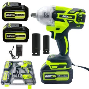 Brixon AKU ütvecsavarozó + tartalék akkumulátor
