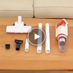Akkus porszívó és felmosó 2in1 – video
