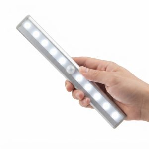 Mozgásérzékelős LED-lámpa – automatikus be-/kikapcsolás, vezeték nélkül