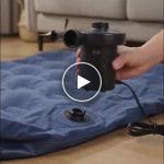 Erőteljes, kompakt elektromos kompresszor felfújáshoz – video