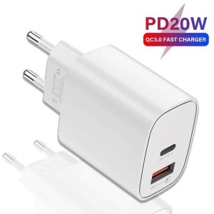 Kompakt, 5 V / 2 A-es USB-töltőadapter